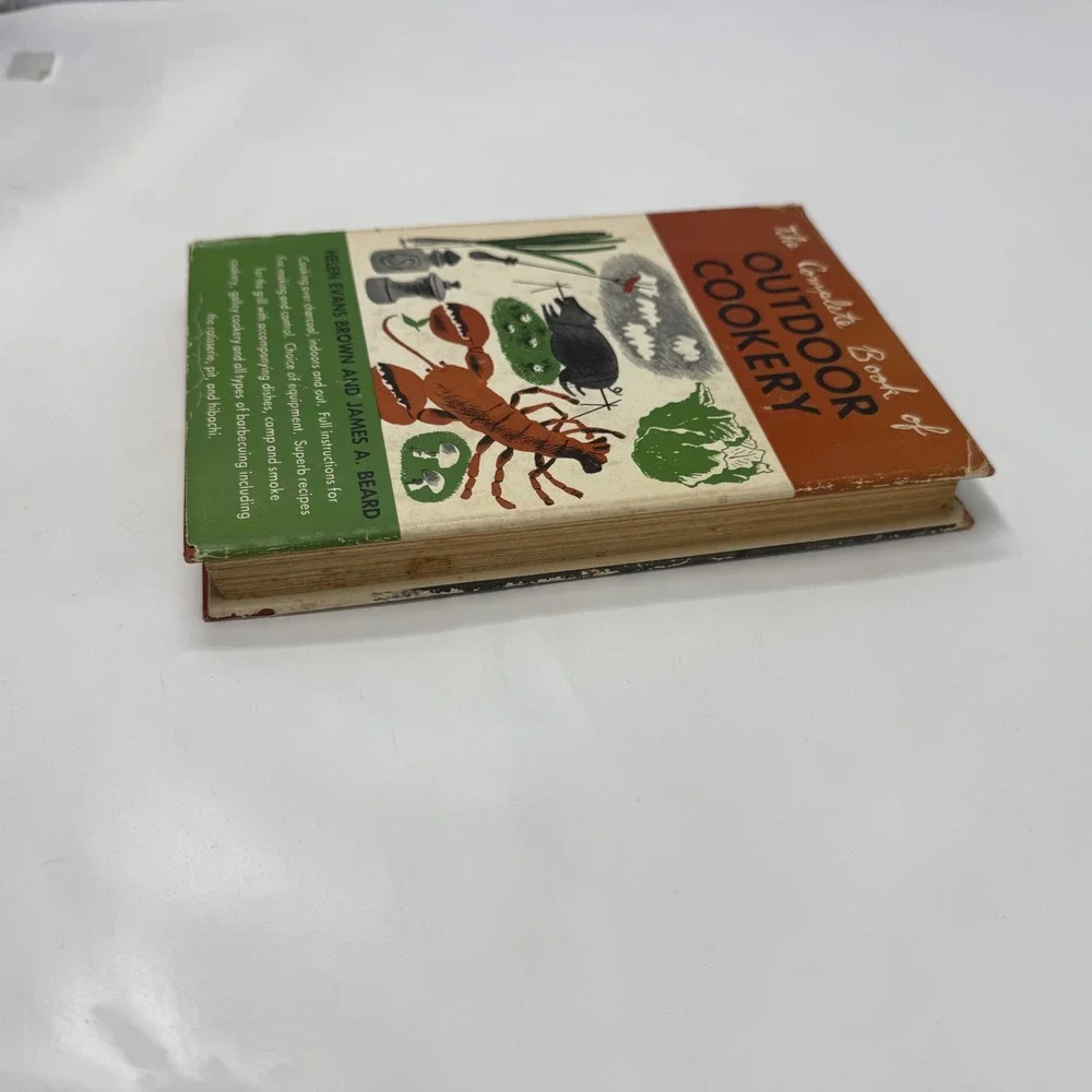 The Complete Book of Outdoor Cookery 1955 James Beard Helen Evans Brown 1st Ed